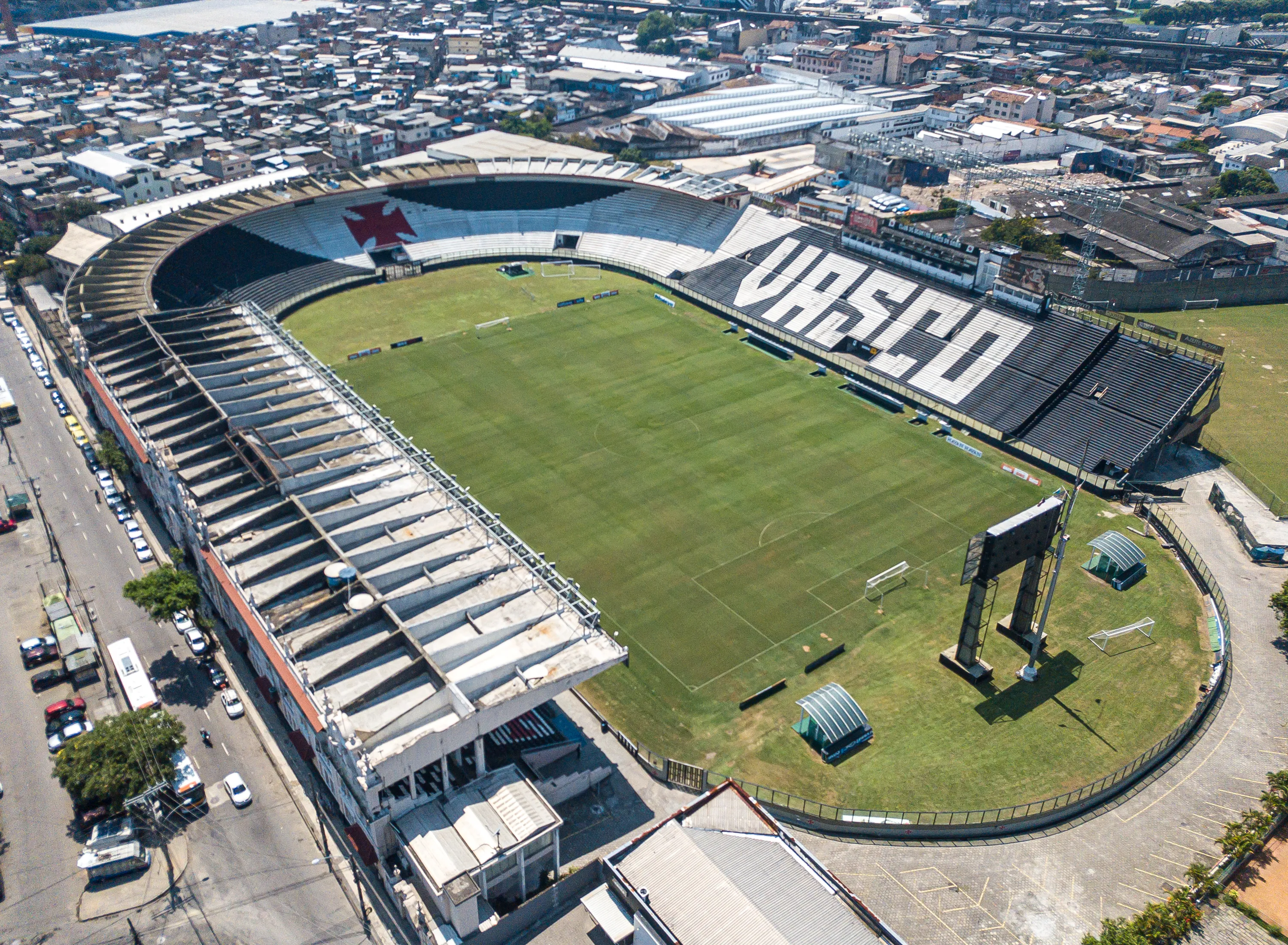 El Estadio São Januário, la casa de Vasco da Gama. (Foto: Getty).
