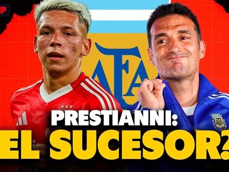 Llegó el momento de Prestianni en la Selección Argentina pensando en el Mundial 2030