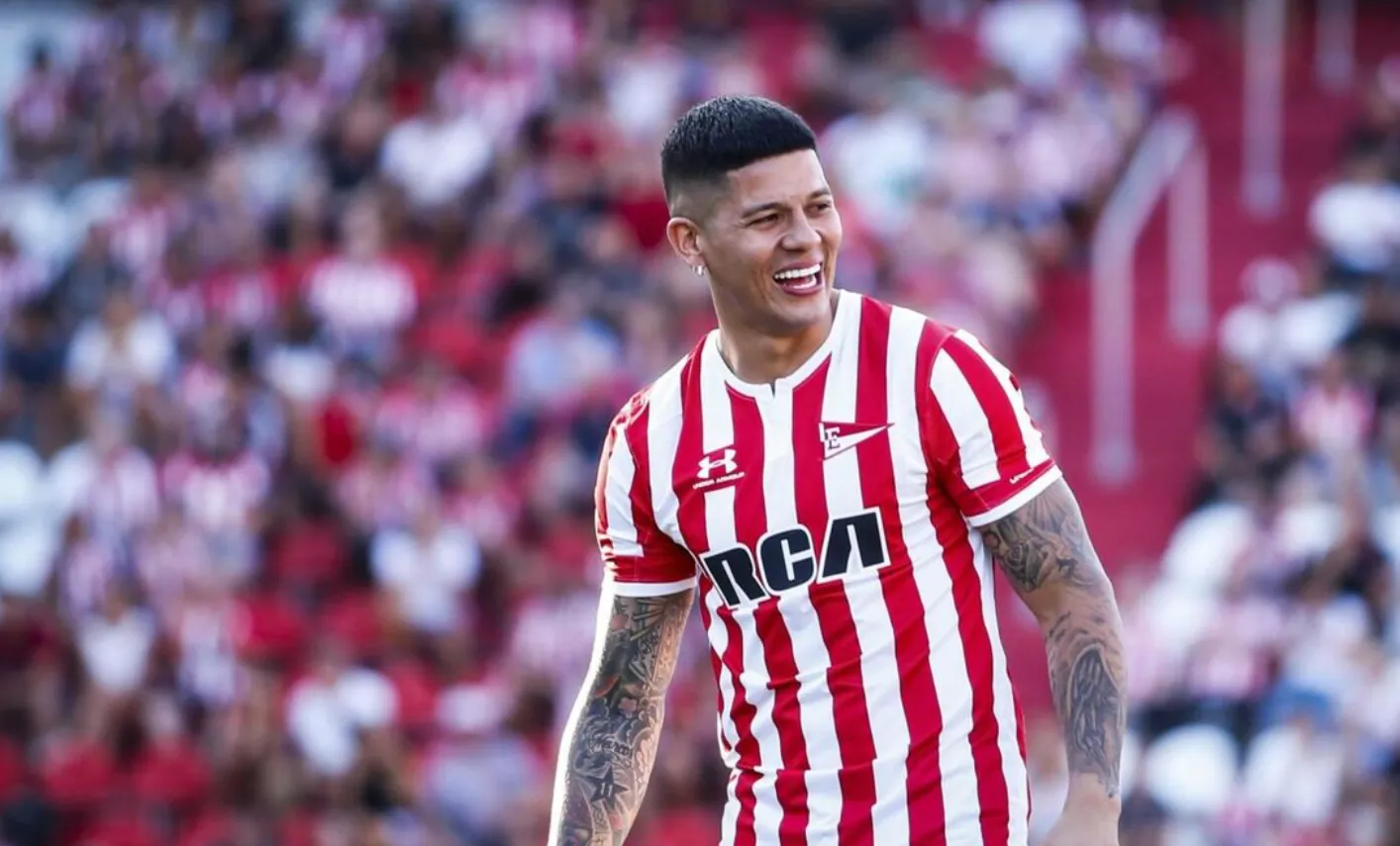 Marcos Rojo, en su segunda etapa en Estudiantes.