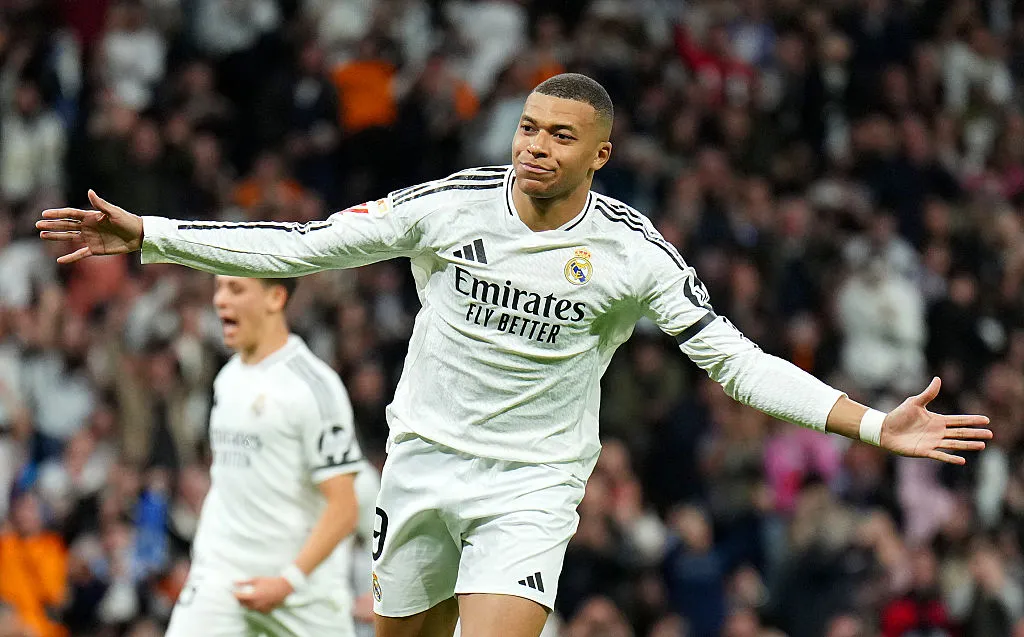 Kylian Mbappé, en Real Madrid. (Getty Images)