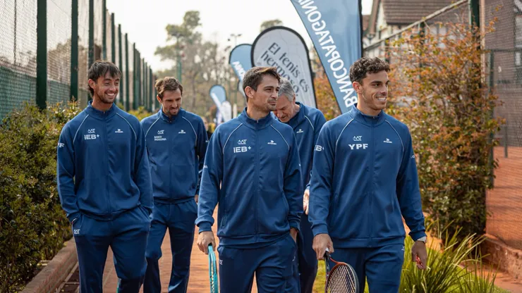 El equipo argentino de Copa Davis