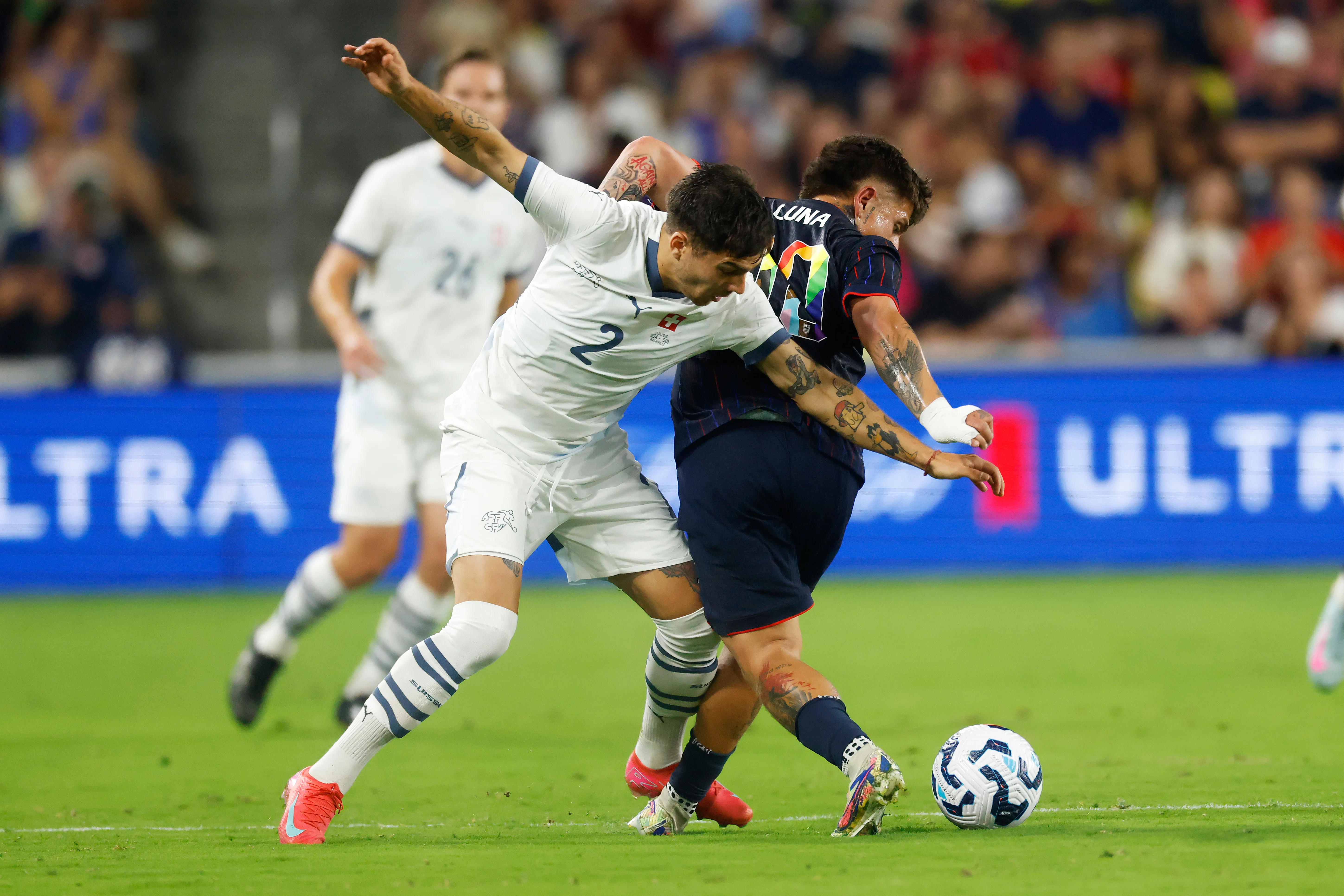 Lucas Blondel ante Estados Unidos. (Foto: Getty).