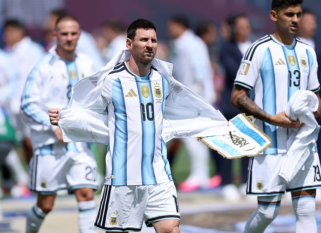 Lionel Messi en la Selección Argentina. (Getty Images)