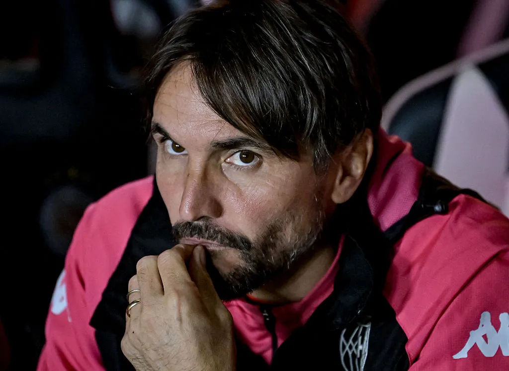 Diego Martínez, director técnico de Huracán. (Getty Images)