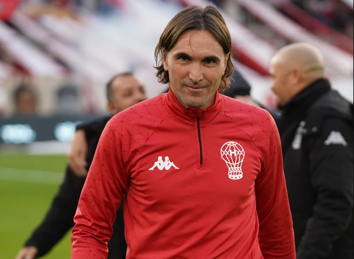 Diego Martínez, director técnico de Huracán.