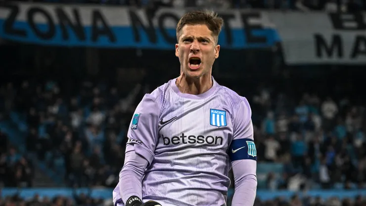 Facundo Cambeses, arquero de Racing.