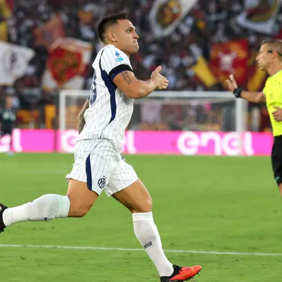 Llega afilado a la Selección: golazo de Lautaro Martínez en Inter - Roma
