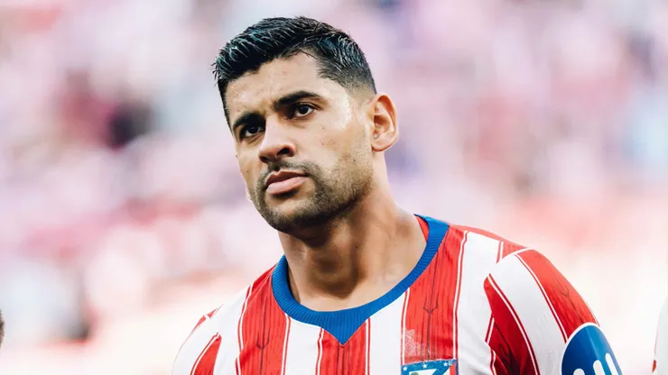 Cristian Romero, en Atlético de Madrid.