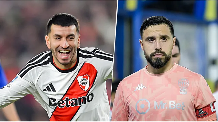 Ángel Correa y Hernán Galíndez, figuras de River y Huracán.