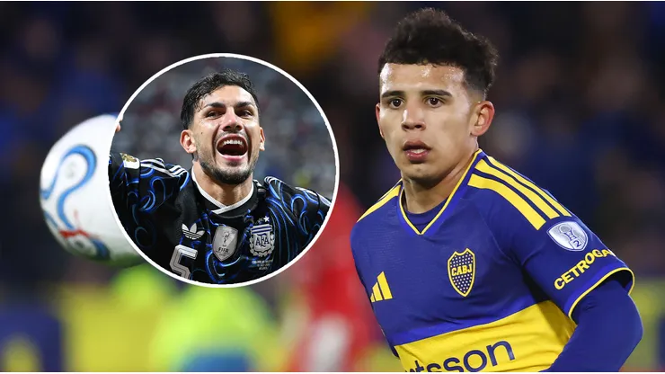 Leandro Paredes felicitó a Lonel Flores por su convocatoria