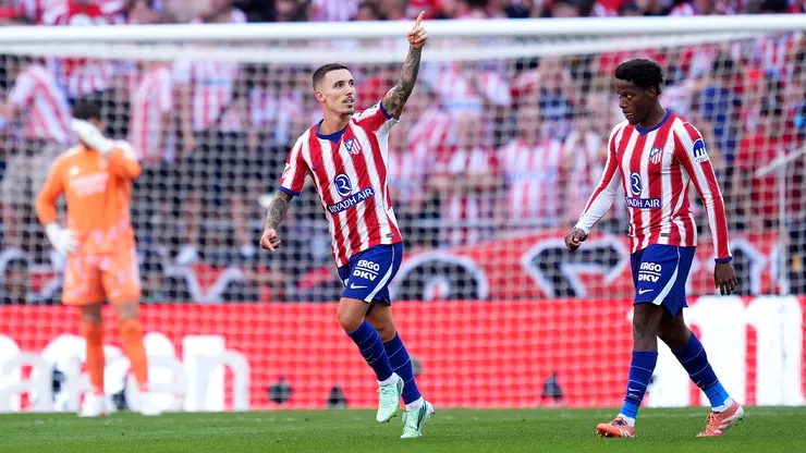Girmaldo anotó el primer gol de Atlético de Madrid en el derbi