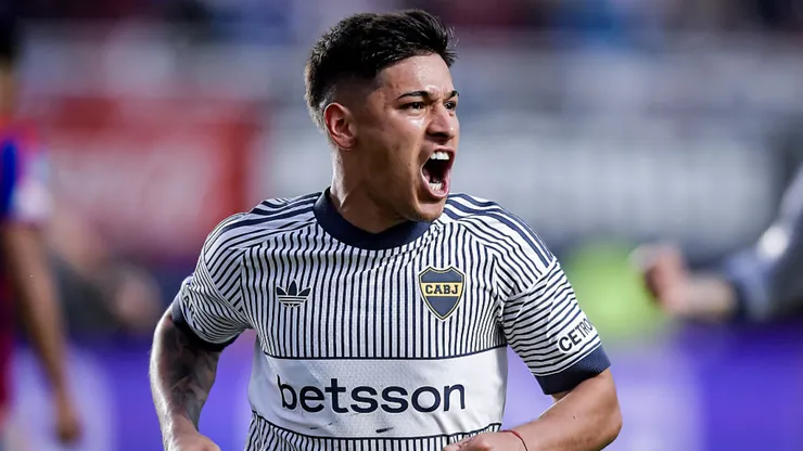 Leandro Lozano, autor del 1-0 de Boca ante San Lorenzo.