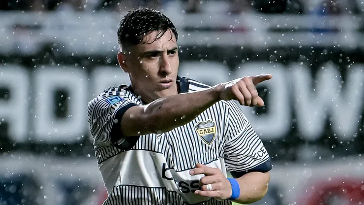 Miguel Merentiel, goleador de Boca.