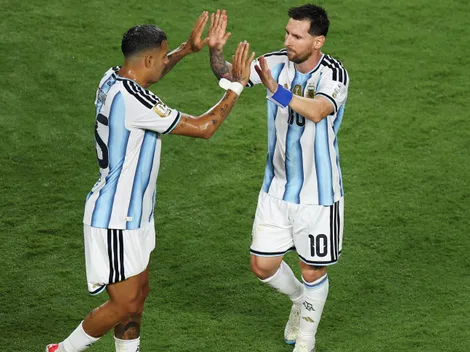 Medina lamentó el retiro de Messi de la Selección