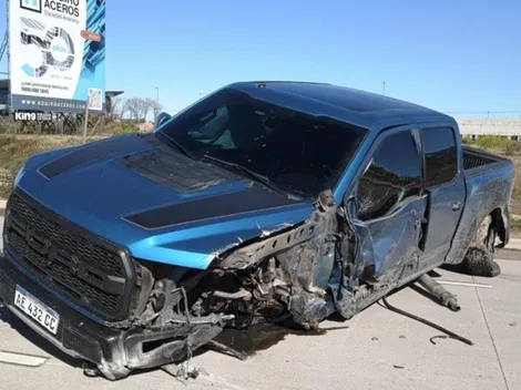 Una figura de Rosario Central estuvo involucrado en un impactante accidente automovilístico