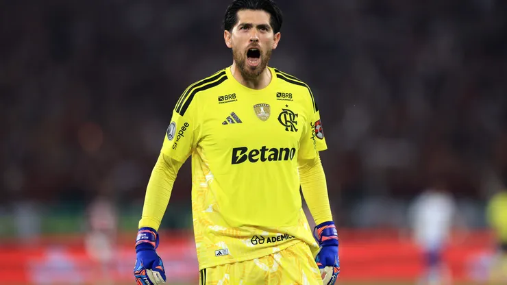 Agustín Rossi, arquero de Flamengo.