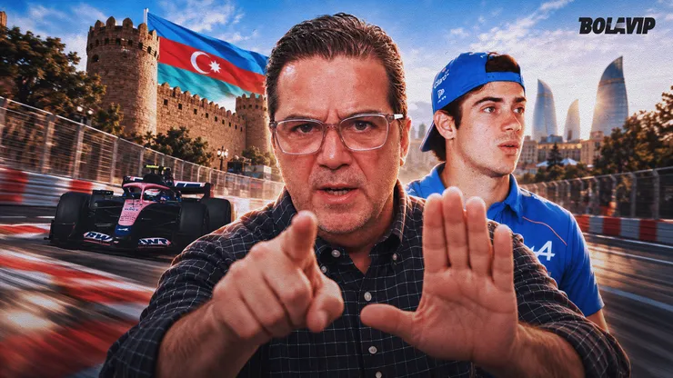 Franco Colapinto se prepara para Bakú.