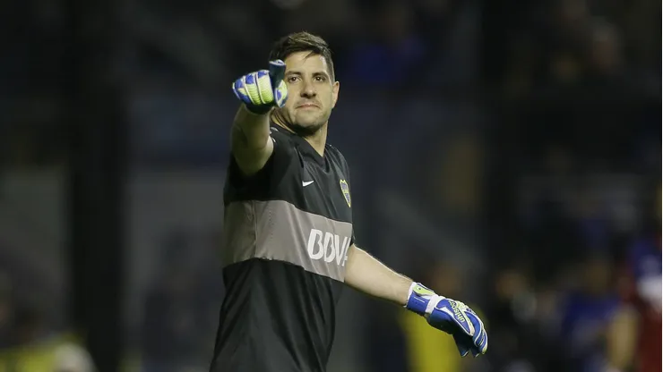 Agustín Orión en su paso por Boca.
