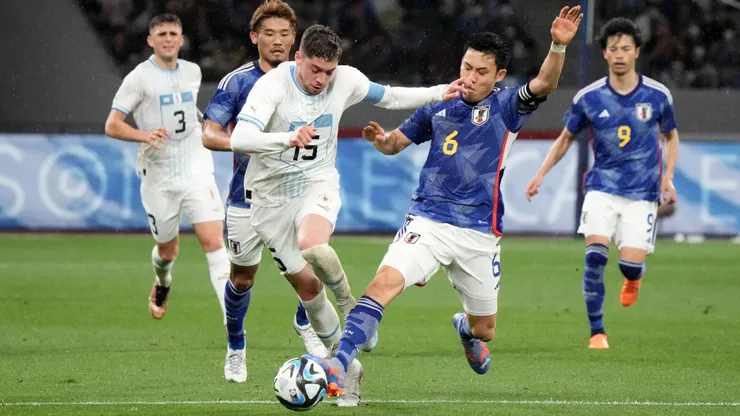 Japón y Uruguay disputaron un amistoso en 2023.