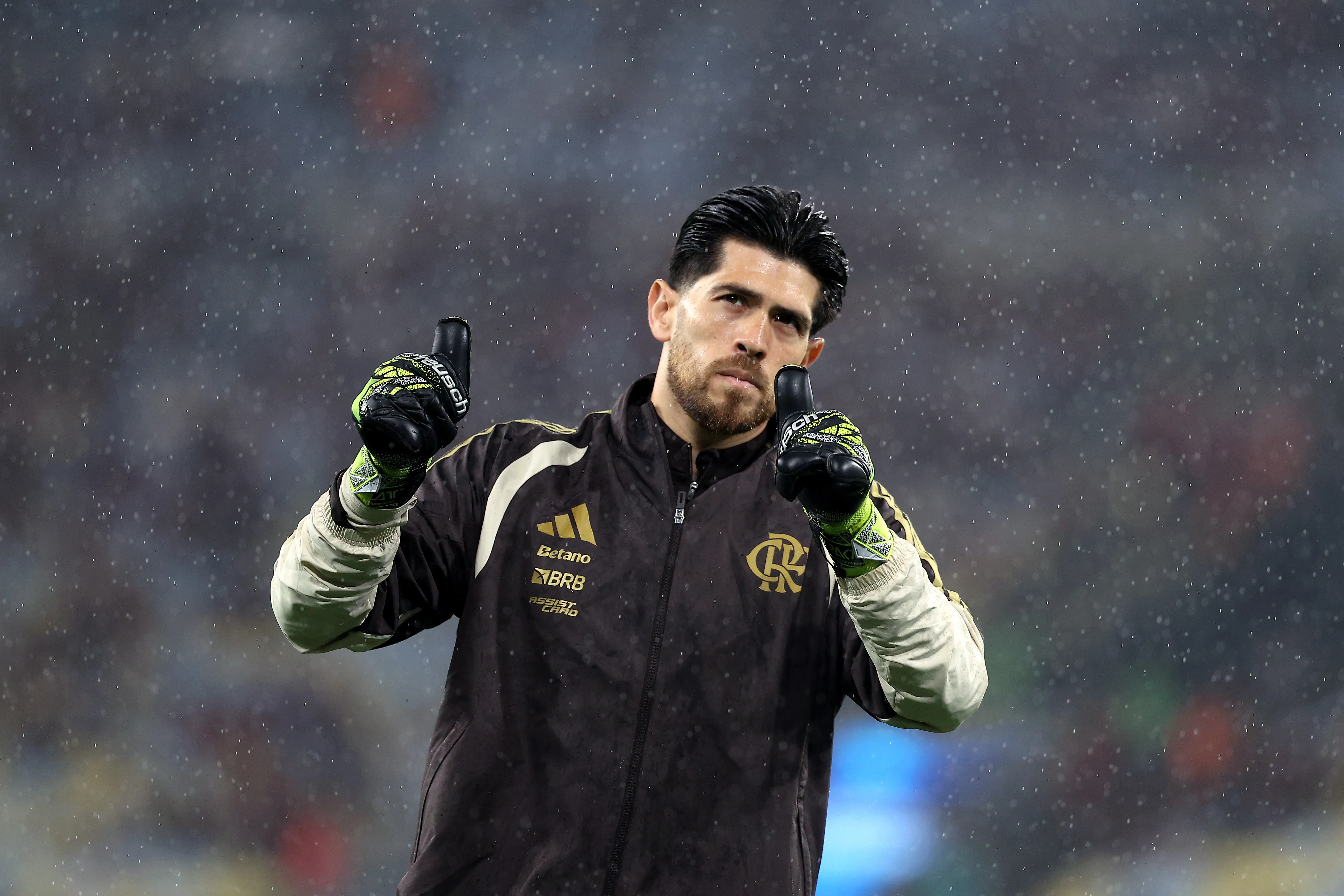 Rossi, dueño del arco de Flamengo. (Foto: Getty)