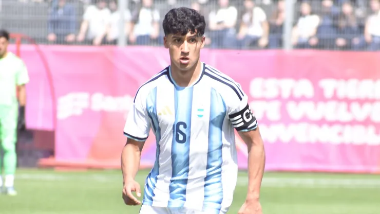 Matías Satas, capitán de la Sub 19.