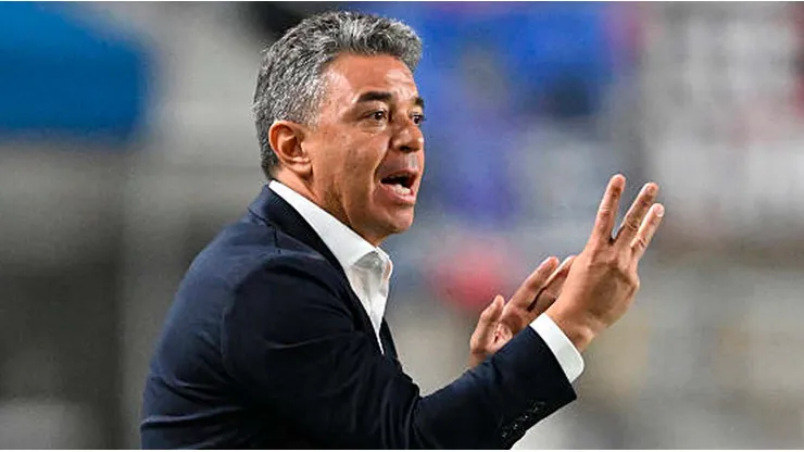 Marcelo Gallardo, entrenador de Ecuador.