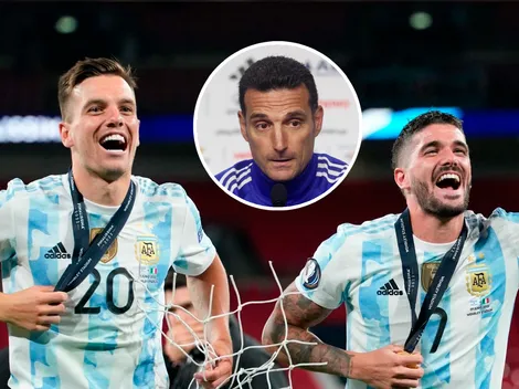 Scaloni explicó las ausencias de De Paul y Lo Celso: "Queremos ver a otros chicos"