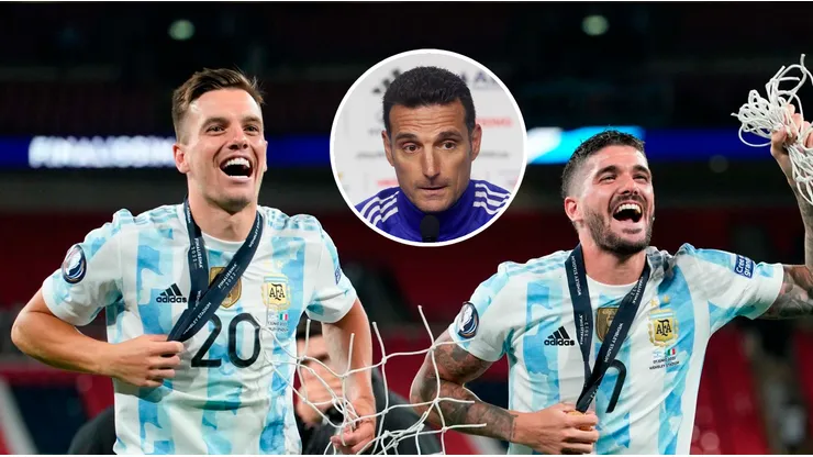 Giovani Lo Celso y Rodrigo De Paul solo serán parte del partido de despedida de Lionel Messi