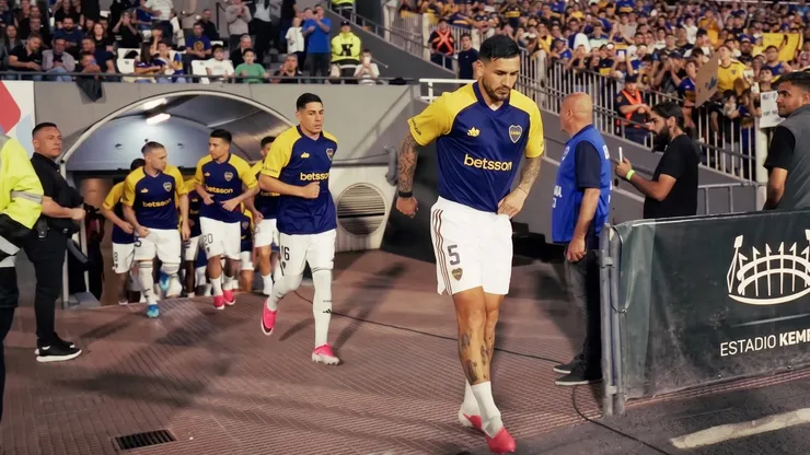 Leandro Paredes en el Boca vs. Vélez.