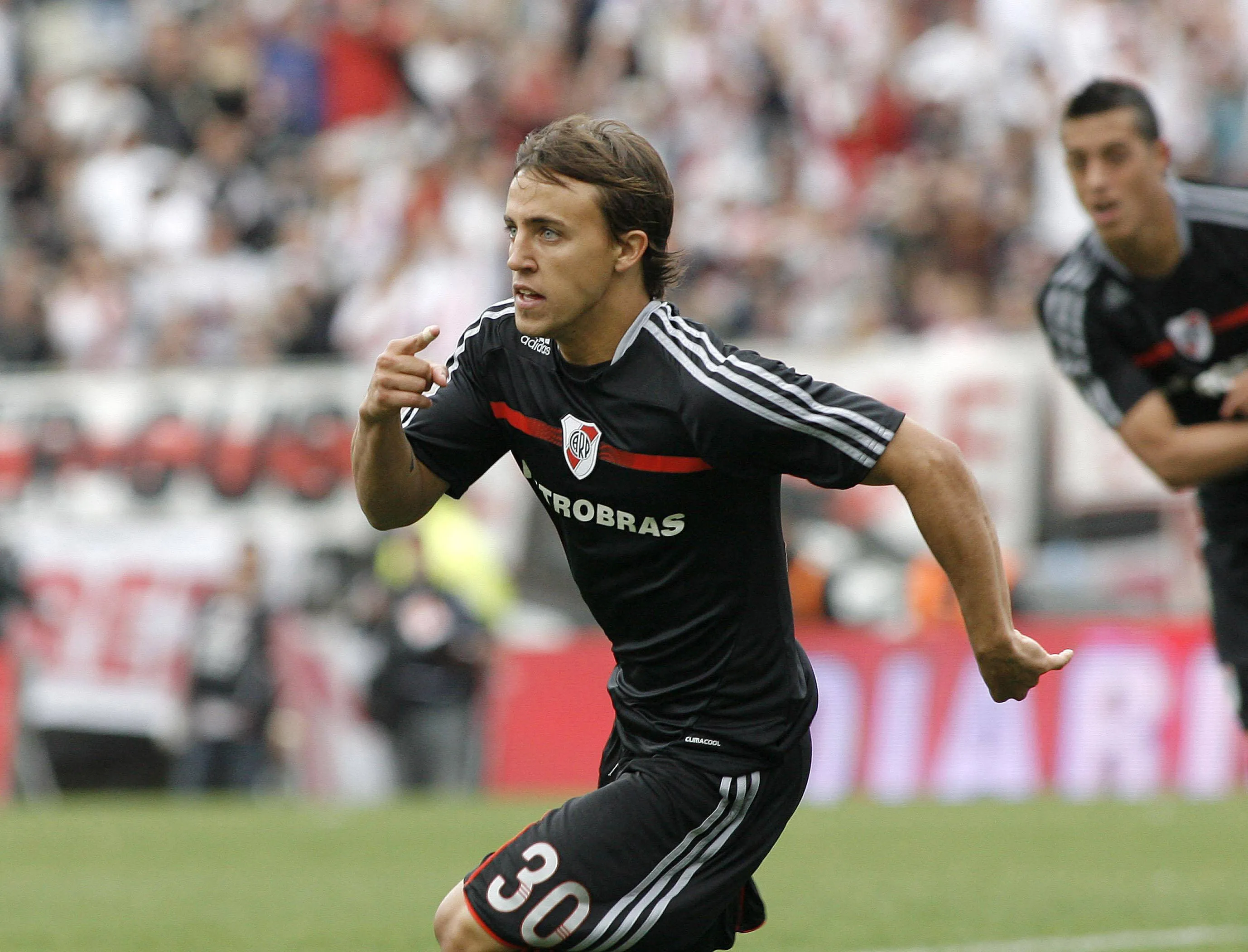 Buonanotte con la casaca de River en 2010. (Foto: Imago).