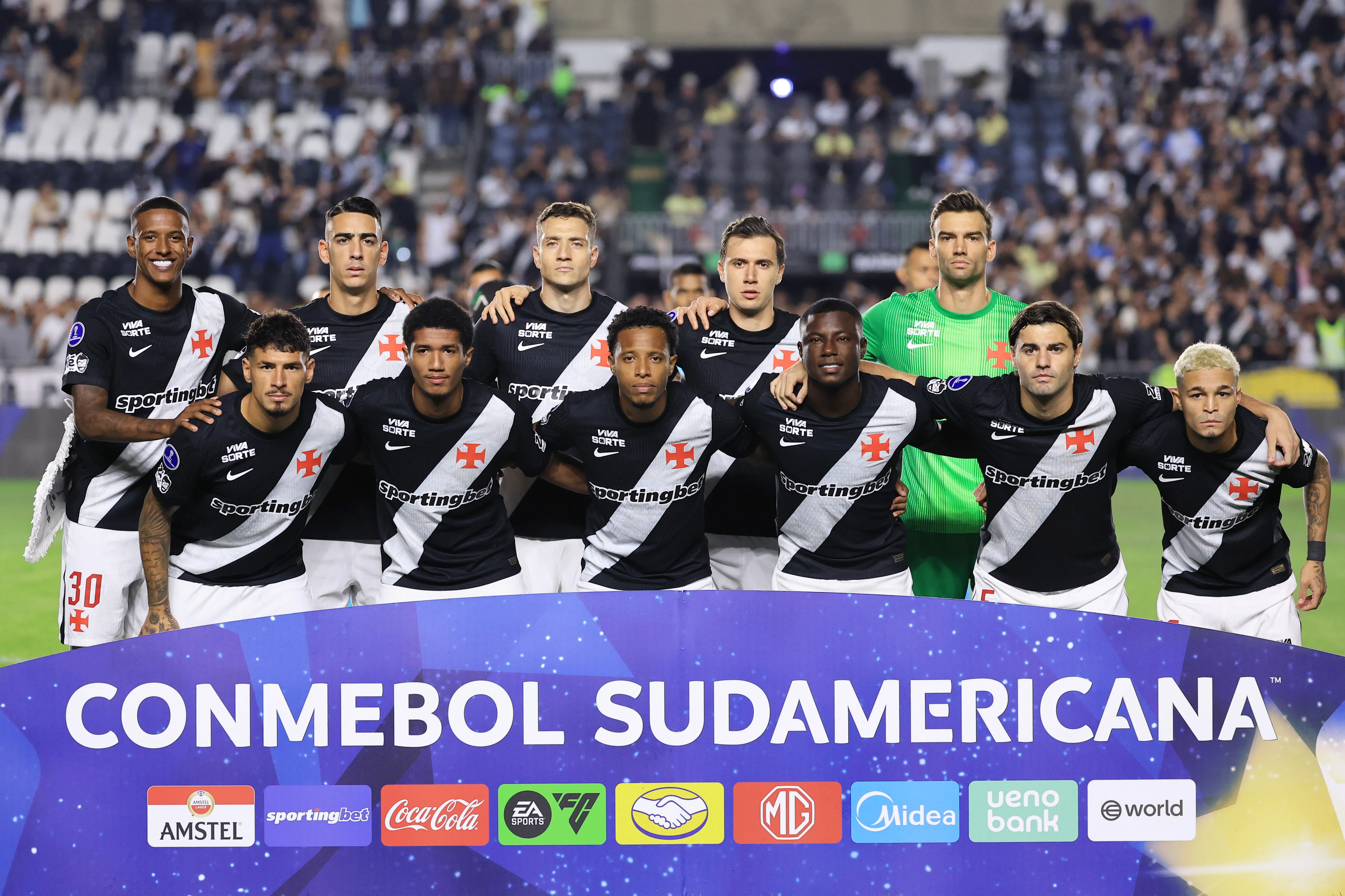 Vasco da Gama en la previa del duelo ante Independiente Santa Fe. (Foto: Getty).
