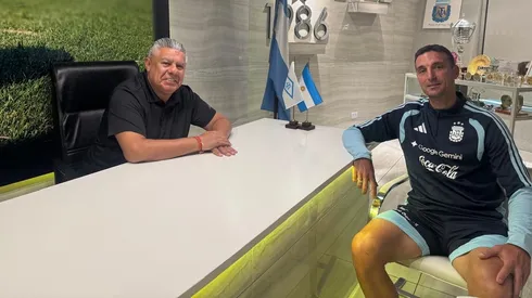 AFA anunció el inicio de las negociaciones para renovar el contrato de Scaloni