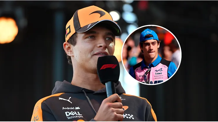 Lando Norris no perdonó a Colapinto por el accidente en Bakú
