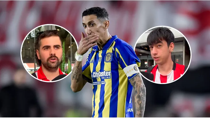 Los hinchas de Estudiantes opinaron sobre Ángel Di María