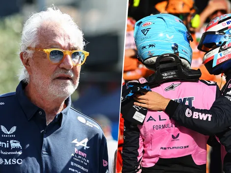 Briatore avisó que tomará medidas tras el accidente entre Colapinto y Gasly