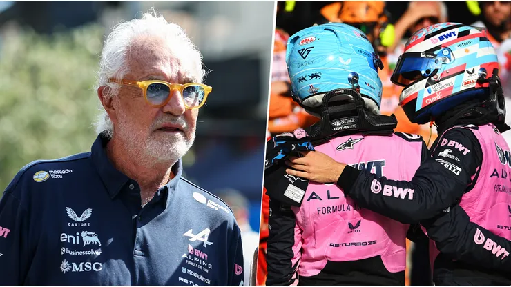 Flavio Briatore avisó que tomarán medidas con Franco Colapinto