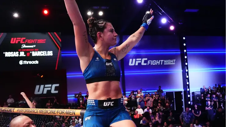 Ailín Pérez ganó la pelea y una millonada en UFC.