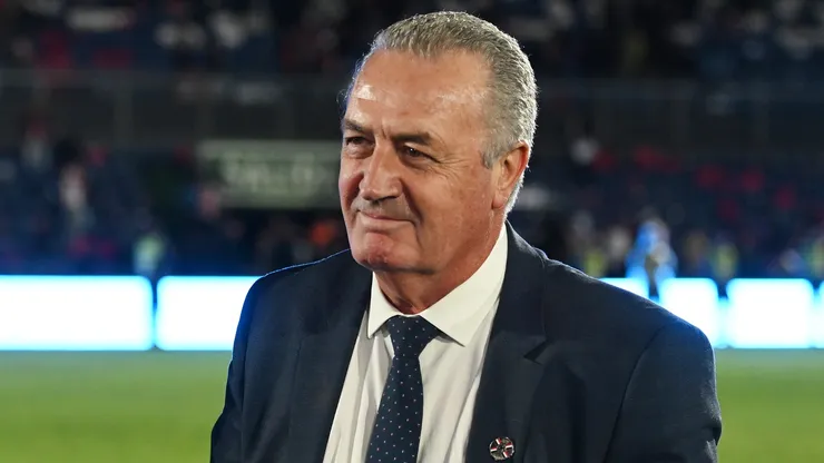 Gustavo Alfaro, entrenador de Paraguay.