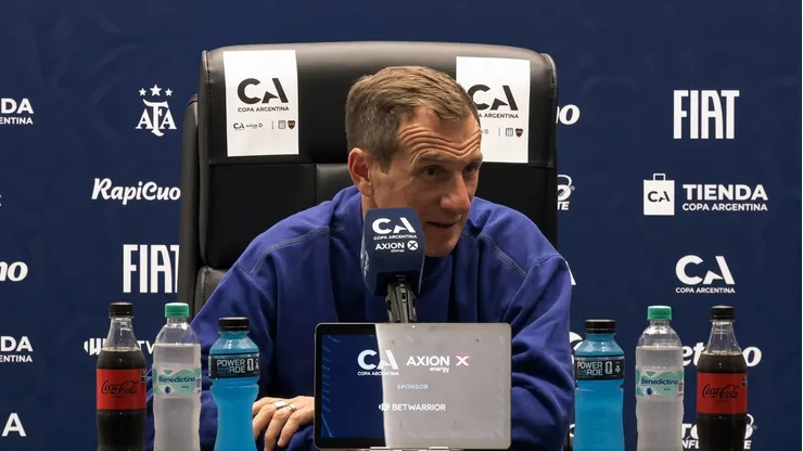Rodolfo Arruabarrena, entrenador de Boca.