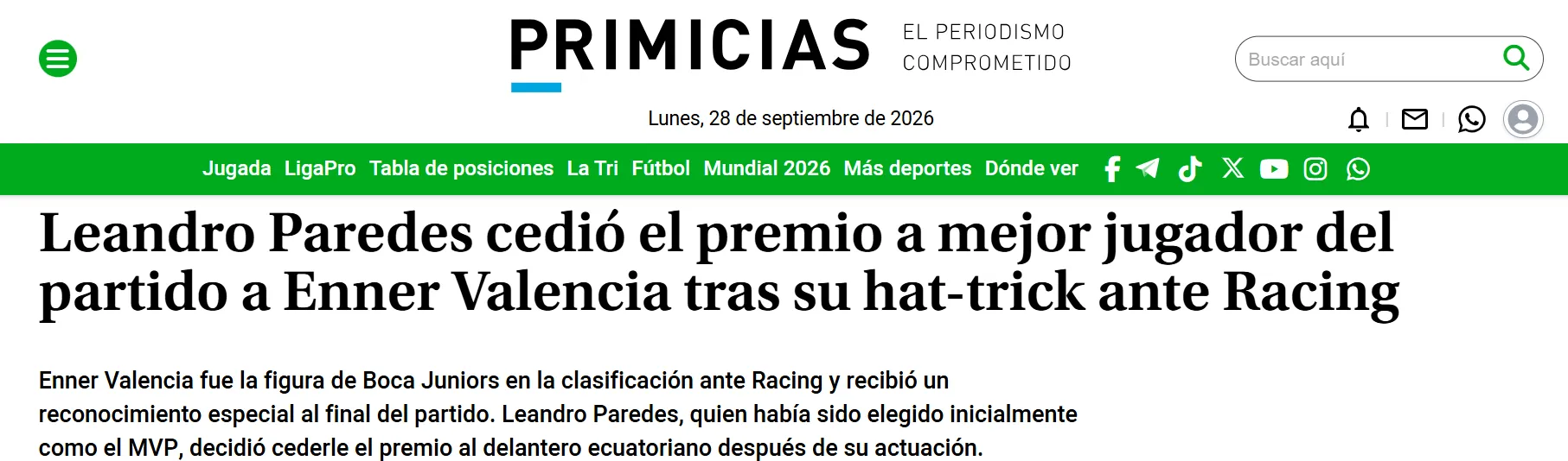 Primicias.