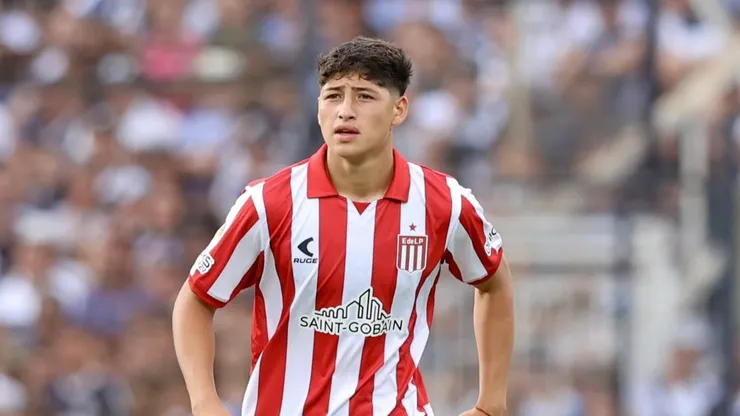 Franco Domínguez, futbolista de Estudiantes de La Plata.