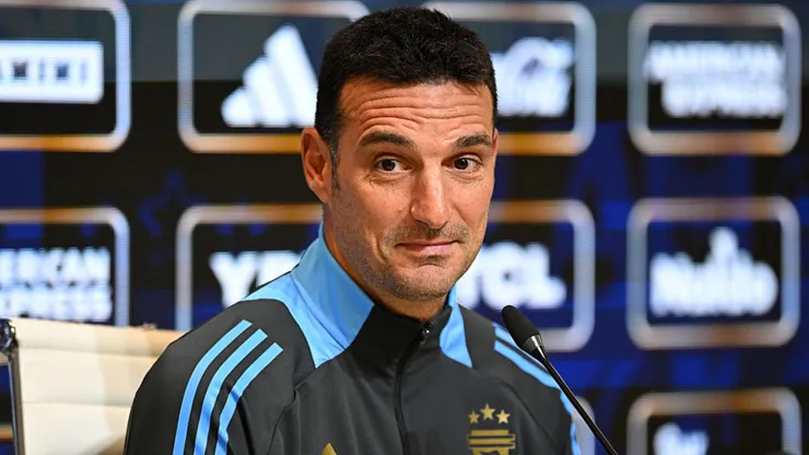 Lionel Scaloni, director técnico de la Selección Argentina.