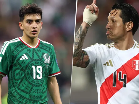 Alineaciones de México y Perú por un amistoso FIFA internacional