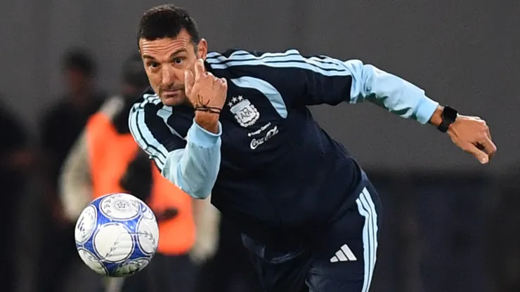 Lionel Scaloni, entrenador de la Selección Argentina.