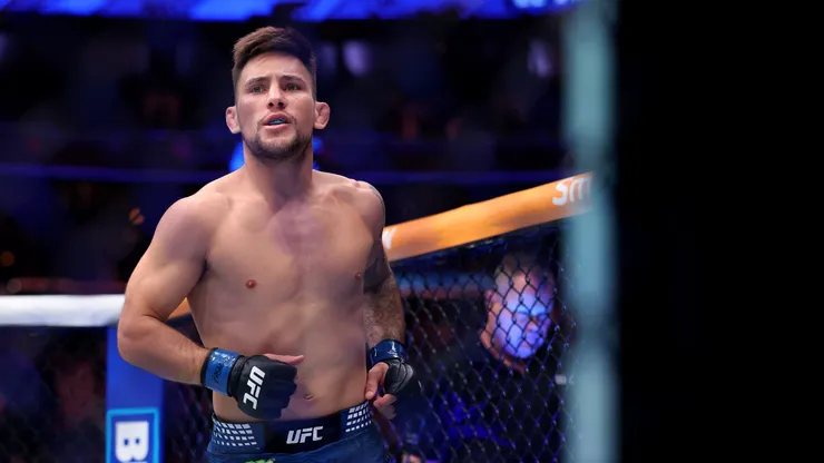 Esteban Ribovics quiere llegar lejos en UFC.