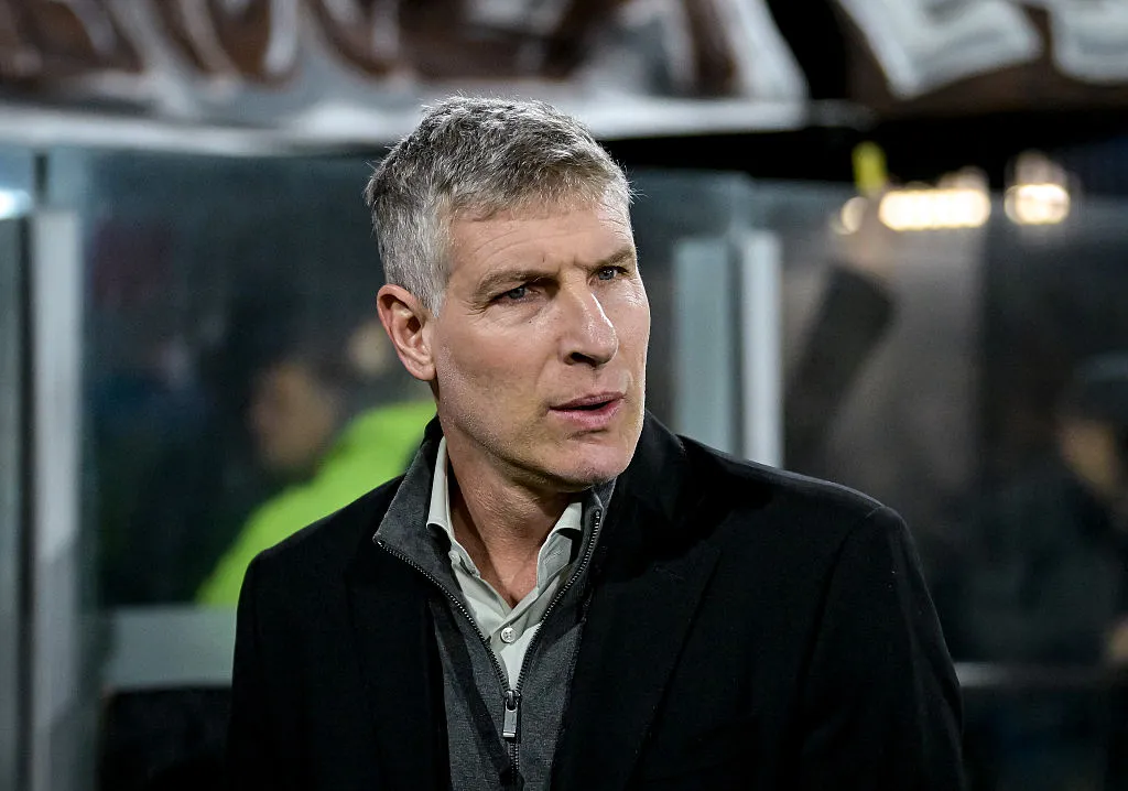Martín Palermo, director técnico de Platense. (Getty Images)