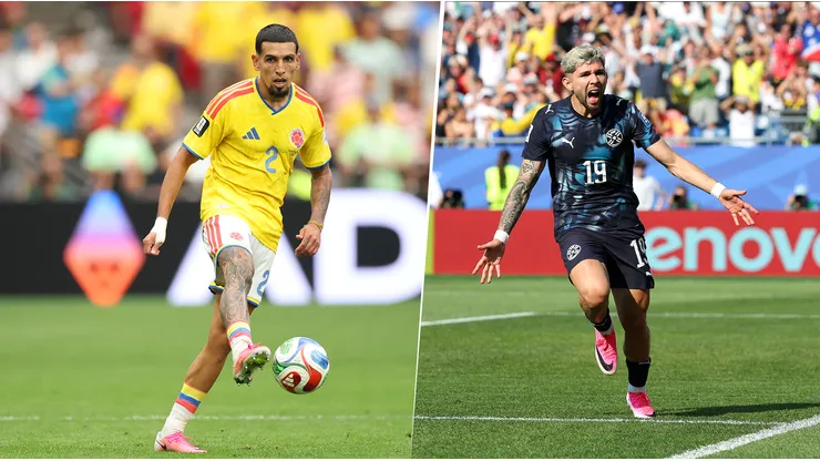 Los 11 de Colombia y de Paraguay para el amistoso en Nueva Jersey