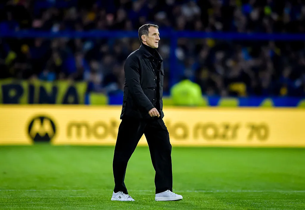 Rodolfo Arruabarrena, director técnico de Boca. (Getty Images)