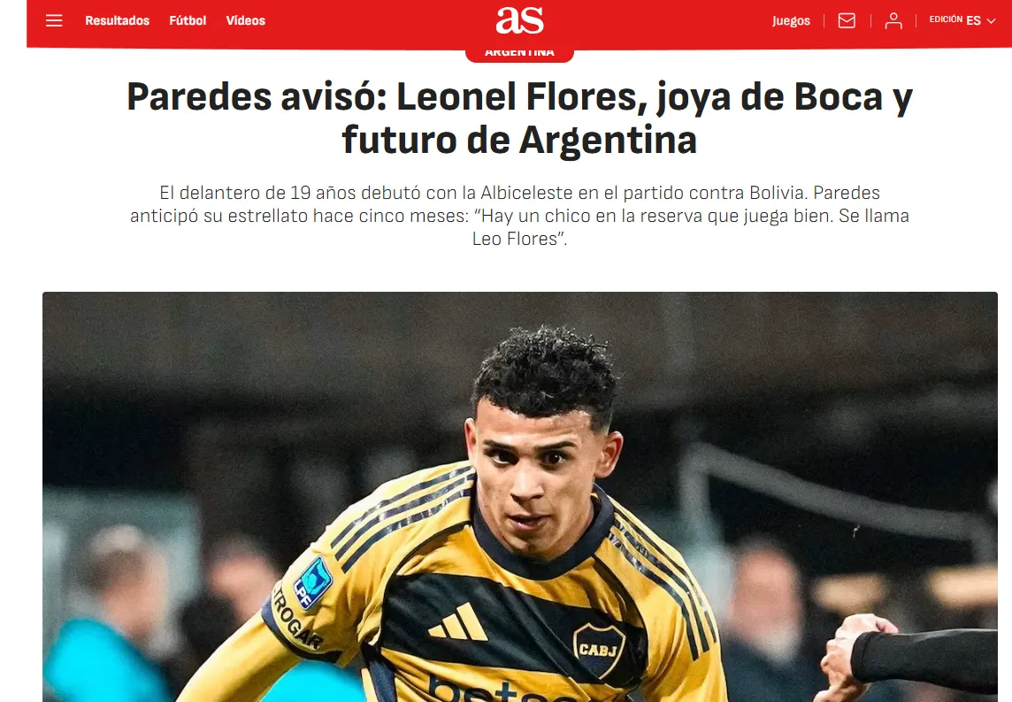 Portada de AS sobre Flores