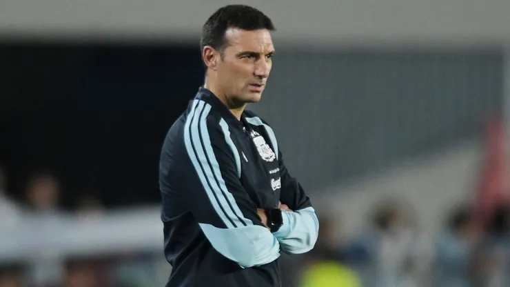 Lionel Scaloni ante Burkina Faso.
